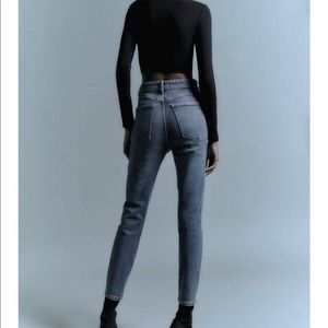 ZARA Skinny Dark Blue Jeans